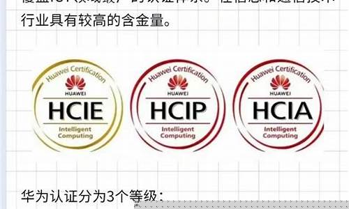 华为中级认证多少钱(华为中级认证含金量)_https://www.sdylsx.com_中金所_第1张