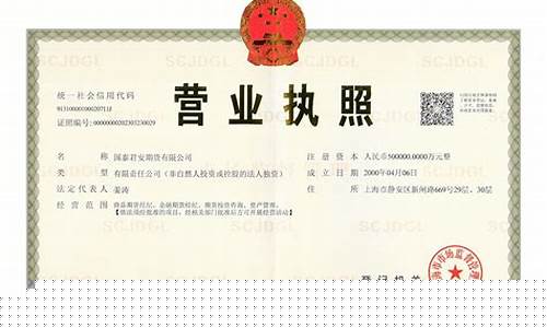期货营业执照(期货营业执照如何办理)_https://www.sdylsx.com_郑商所_第1张