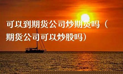 公司炒期货(公司炒期货赔了怎么办)_https://www.sdylsx.com_大商所_第1张