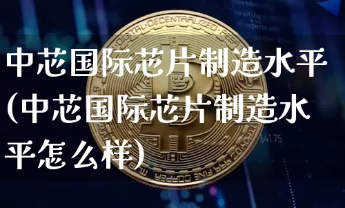 中芯国际芯片制造水平(中芯国际芯片制造水平怎么样)_https://www.sdylsx.com_郑商所_第1张