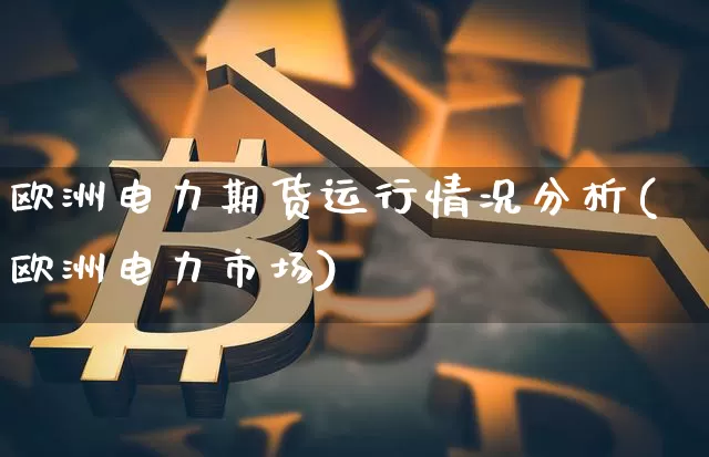 欧洲电力期货运行情况分析(欧洲电力市场)_https://www.sdylsx.com_上期所_第1张