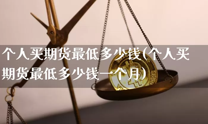 个人买期货最低多少钱(个人买期货最低多少钱一个月)_https://www.sdylsx.com_大商所_第1张