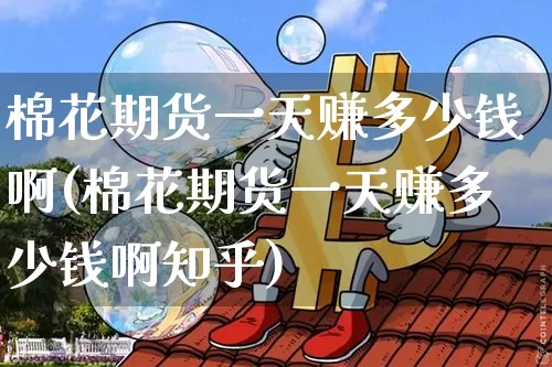 棉花期货一天赚多少钱啊(棉花期货一天赚多少钱啊知乎)_https://www.sdylsx.com_广期所_第1张