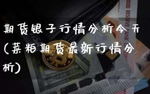 期货银子行情分析今天(菜粕期货最新行情分析)_https://www.sdylsx.com_中金所_第1张
