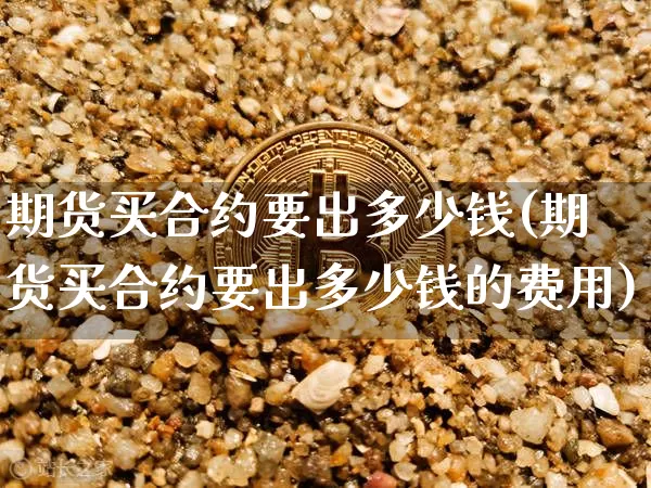 期货买合约要出多少钱(期货买合约要出多少钱的费用)_https://www.sdylsx.com_上期能源_第1张
