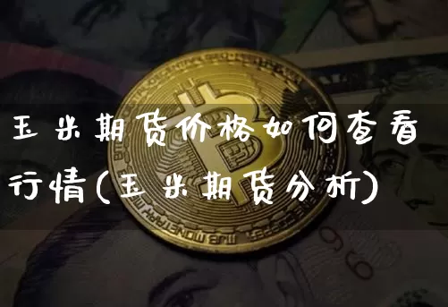 玉米期货价格如何查看行情(玉米期货分析)_https://www.sdylsx.com_中金所_第1张