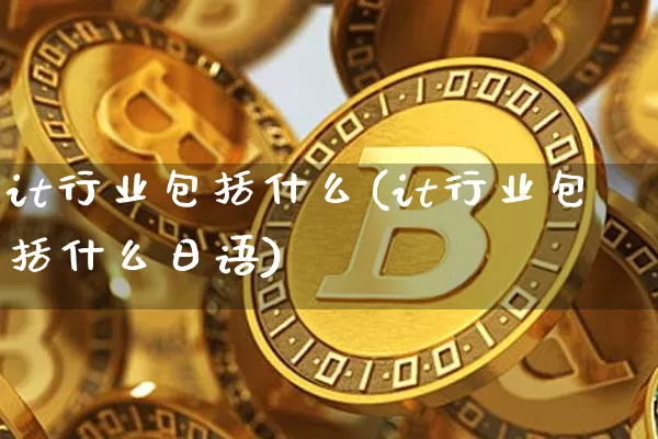 it行业包括什么(it行业包括什么日语)_https://www.sdylsx.com_郑商所_第1张