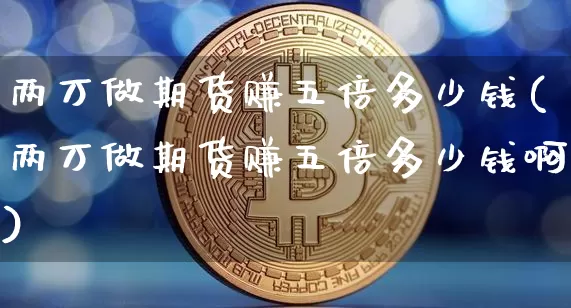 两万做期货赚五倍多少钱(两万做期货赚五倍多少钱啊)_https://www.sdylsx.com_上期能源_第1张