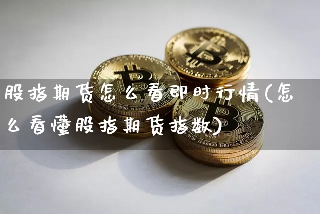股指期货怎么看即时行情(怎么看懂股指期货指数)_https://www.sdylsx.com_上期能源_第1张