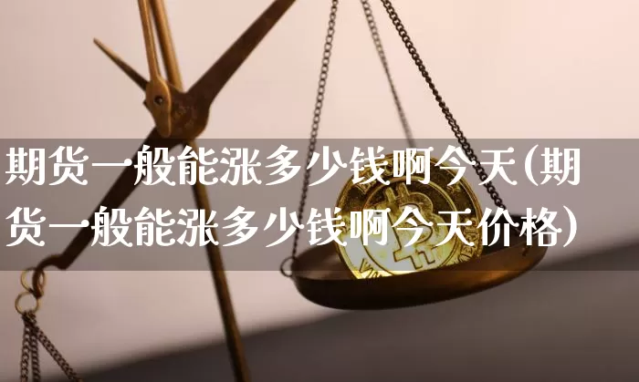 期货一般能涨多少钱啊今天(期货一般能涨多少钱啊今天价格)_https://www.sdylsx.com_大商所_第1张